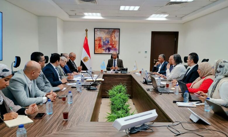 نائب وزير الإسكان يترأس اجتماع اللجنة التوجيهية لمشروع المساندة الفنية التحضيرية لإدارة الحمأة في مصر
