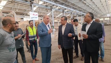 وزير الإنتاج الحربي يتابع سير العملية الإنتاجية بشركة شبرا للصناعات الهندسية (مصنع 27 الحربي)