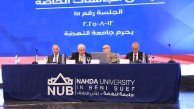 وزير التعليم العالي يرأس اجتماع مجلس الجامعات الخاصة بجامعة النهضة ببني سويف
