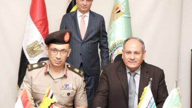 توقيع بروتوكول بين مركز البحوث الزراعية والكلية الفنية العسكرية بحضور وزير الزراعة