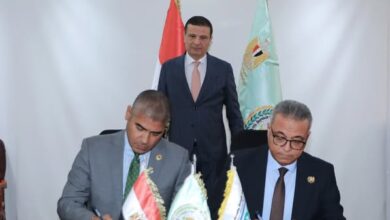 وزير الزراعة يشهد توقيع بروتوكول تعاون بين بحوث الهندسة الزراعية وهايتك للبذور لتصنيع آلات تطويش الذرة محليًا