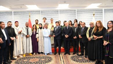 وزير الشباب والرياضة يلتقي وفد الشباب المغربي في إطار برنامج التبادل الثنائي