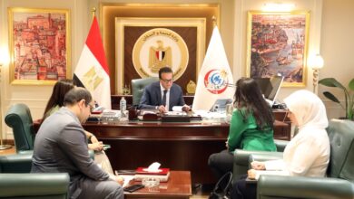 وزير الصحة يبحث مع المرشحة لمنصب سفيرة مصر لدى السويد ولاتفيا آفاق التعاون الصحي