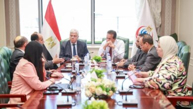 وزير الصحة يناقش مع وزير التعليم العالي تعزيز التعاون في مجال البحث العلمي لعلاج الأورام السرطانية