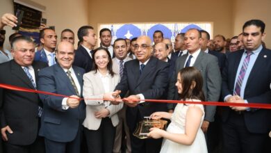 وزير العدل يفتتح محكمة كفر الدوار ويتفقد أعمال رفع كفاءة مجمع محاكم دمنهور الابتدائية