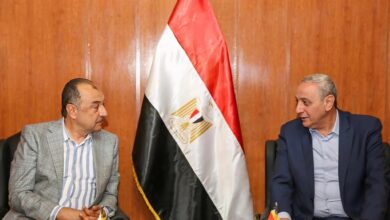 وزير قطاع الأعمال العام يلتقي محافظ الغربية وأعضاء مجلس النواب
