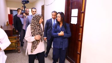 وزيرة التضامن الاجتماعي تجري زيارة مفاجئة لجمعية السيدة نفيسة لرعاية اليتيمات والمسنات بحلوان