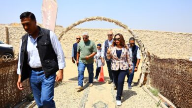 وزيرة التنمية المحلية والقائم بأعمال وزير البيئة تتابع سير العمل في محميتي وادي دجلة وقبة الحسنة