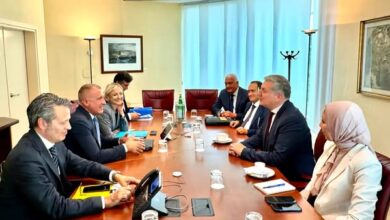 بدوي يزور مقر شركة "إيني" بمدينة ميلانو.. ويعقد جلسة مباحثات مع الرئيس التنفيذي للشركة