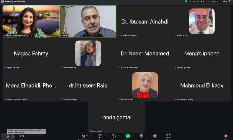 صالون حنان يوسف يناقش دور الإعلام في نشر السلام