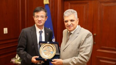 الفريق أسامة ربيع يبحث سبل التعاون الثنائي مع شركة CSTC الصينية لتطوير ترسانات وشركات الهيئة