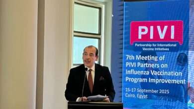 افتتاح المؤتمر السابع للشراكة من أجل المبادرات الدولية للقاحات (PIVI) في القاهرة