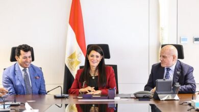 المشاط تستقبل وزير الشباب والرياضة ورئيس هيئة النيابة الإدارية لبحث توسيع نطاق تجربة التصويت الإلكتروني بالانتخابات