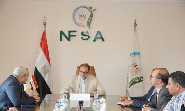 الهويني يلتقي رئيس الهيئة العامة للموانئ البرية والجافة لبحث سبل دعم جهود الدولة