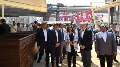 رئيس الوزراء يتابع الموقف التنفيذي لأعمال مشروع تطوير سوق العتبة بوسط القاهرة