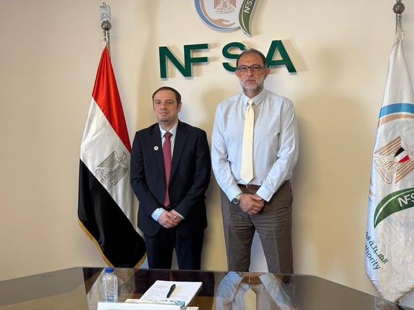 رئيس هيئة سلامة الغذاء يلتقي الرئيس التنفيذي لشركة جوميا مصر لبحث سبل التعاون المشترك