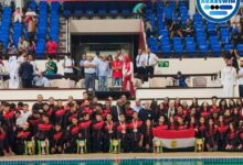 صبحي يُهنئ الاتحاد المصري للسباحة بالتتويج بلقب البطولة العربية الرابعة للألعاب المائية بالمغرب