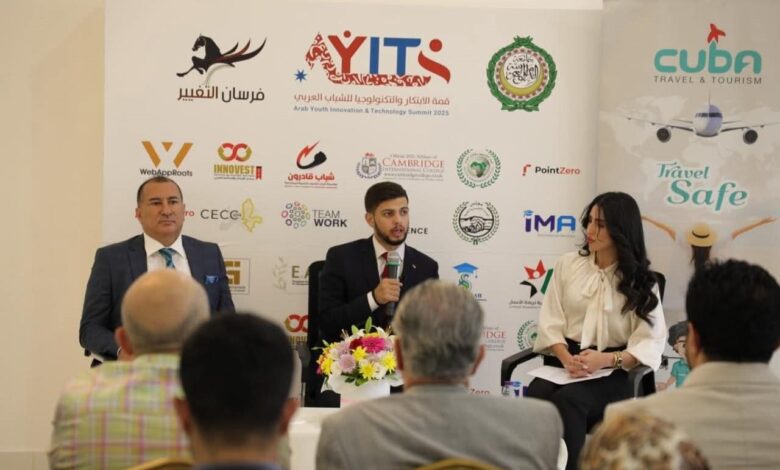 فرسان التغيير تعلن تفاصيل قمة الابتكار والتكنولوجيا للشباب العربي 2025 في مؤتمر صحفي بعمان