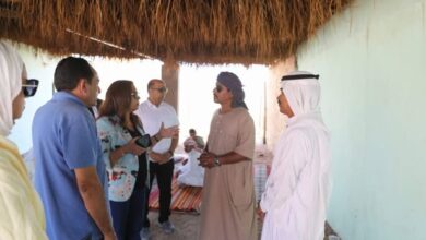 وزيرة التنمية المحلية والقائم بأعمال وزير البيئة توجه بسرعة التنسيق لبحث الحلول لمشكلات أهالي وادي مجيرح بمدينة دهب