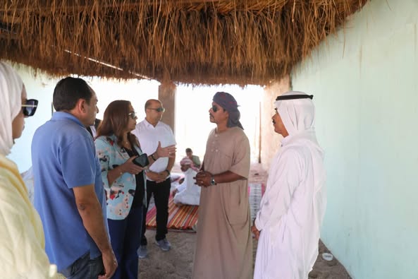 وزيرة التنمية المحلية والقائم بأعمال وزير البيئة توجه بسرعة التنسيق لبحث الحلول لمشكلات أهالي وادي مجيرح بمدينة دهب