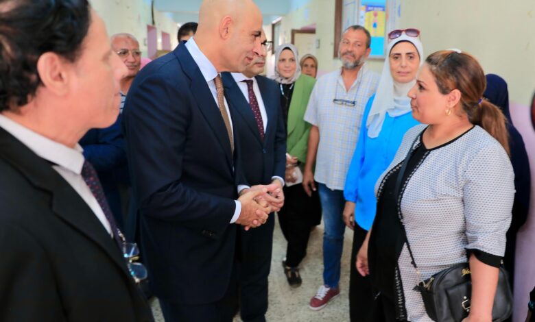 وزير التربية والتعليم يستكمل جولته لمتابعة انطلاق العام الدراسي الجديد