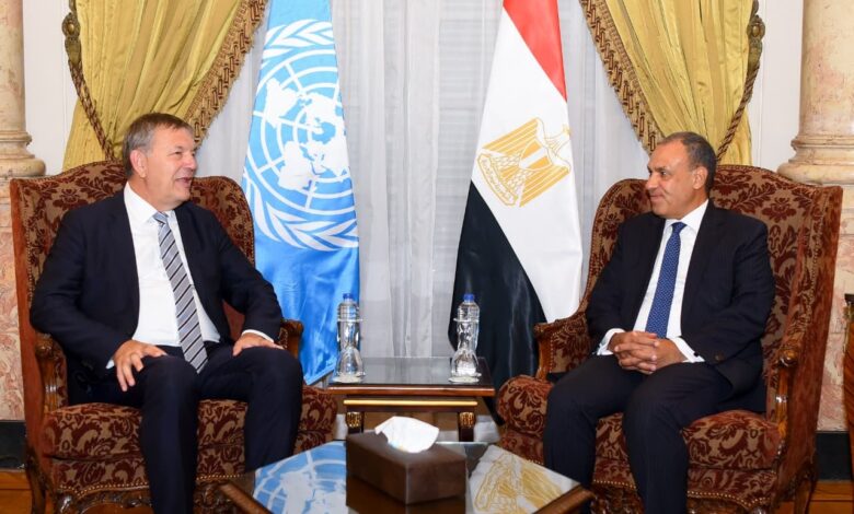 وزير الخارجية يستقبل المفوض العام لوكالة الأمم المتحدة لإغاثة وتشغيل اللاجئين الفلسطينيين (الأونروا)