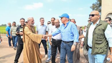 وزير الري يتفقد حالة المنظومة المائية بمحافظة الشرقية ويلتقي عدد من المنتفعين على ترعة بحر فاقوس