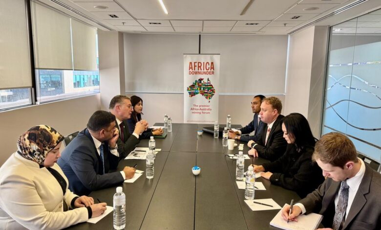 ︎وزير البترول والثروة المعدنية يبحث التعاون مع شركات التعدين والغاز في غرب أستراليا