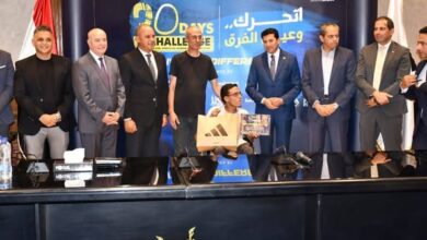 وزير الرياضة يكرم الفائزين بمسابقة "٣٠" يوم تحدي