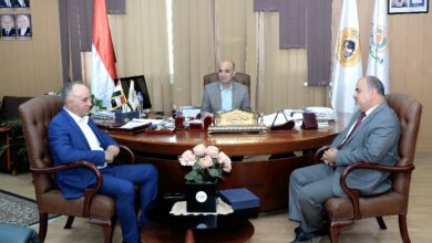 جامعة المنصورة تستقبل وفد السفارة الليبية لتعزيز سبل التعاون