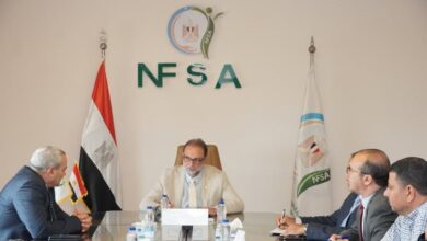 الهويني يلتقي رئيس الهيئة العامة للموانئ البرية والجافة لبحث سبل دعم جهود الدولة