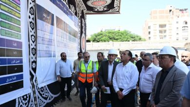 رئيس الوزراء يتفقد الأعمال الإنشائية لمشروع مستشفى أشمون المركزي الجديد
