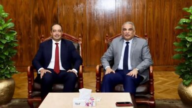 رئيس جامعة طنطا يستقبل مدير صندوق مكافحة الإدمان لتعزيز الجهود لرفع وعي الطلاب بخطورة التعاطي
