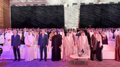 سويلم يشارك في فعاليات المؤتمر العالمي الثاني للمياه والطاقة وتغير المناخ المنعقد بدولة البحرين