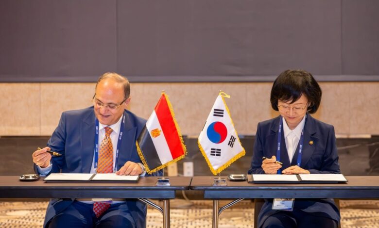 هيئة الدواء المصرية توقع مذكرة تفاهم مع وزارة سلامة الغذاء والدواء بكوريا الجنوبية