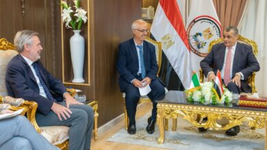 وزير الإنتاج الحربي يستقبل السفير الإيطالي لبحث سبل تعزيز التعاون المشترك