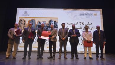 وزير الثقافة ومحافظ القاهرة يسلمان جوائز مسابقة الجهاز القومي للتنسيق الحضاري
