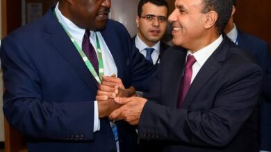 وزير الخارجية يلتقي رئيس برلمان عموم أفريقيا