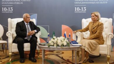 وزيرة الثقافة الروسية تستقبل وفد جامعة الدول العربية لبحث تعزيز العلاقات الثقافية وخطوات انشاء المركز الثقافي العربي في موسكو