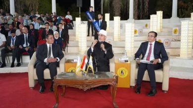 التعليم العالي فضيلة المفتي في رحاب معهد إعداد القادة