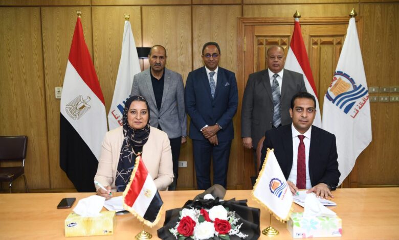 جامعة عين شمس توقع بروتوكول تعاون مع محافظة قنا لإعداد دليل الهوية البصرية والعمرانية