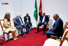 رئيس دولة أنجولا رئيس الاتحاد الأفريقي يستقبل وزير الصناعة والنقل