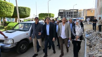 وزير الثقافة ومحافظ السويس يتفقدان أعمال تطوير قصر ثقافة السويس