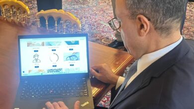 وزير الخارجية يشهد مراسم تدشين الموقع الإلكتروني الجديد للقنصلية العامة لمصر فى باريس