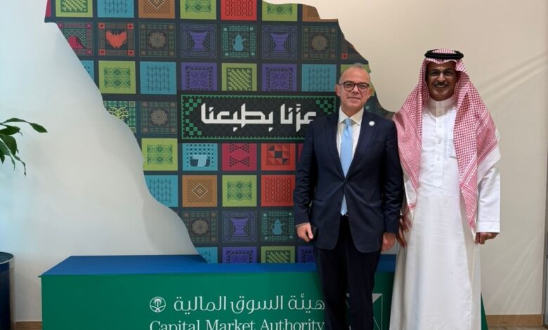 ︎رئيس هيئة الرقابة المالية يعقد اجتماعات ثنائية مع قادة المؤسسات المالية السعودية