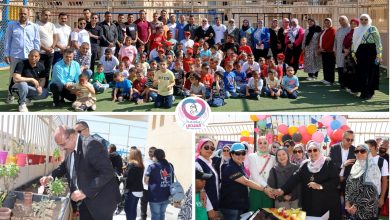 تزامناً مع احتفالات أكتوبر احتفالية مؤسسة السندس للتشجير وزراعة الأسطح برعاية شركة ميدور