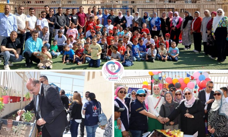تزامناً مع احتفالات أكتوبر احتفالية مؤسسة السندس للتشجير وزراعة الأسطح برعاية شركة ميدور