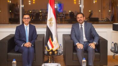 الخطيب يبحث مع الرئيس التنفيذي لجهاز مستقبل مصر للتنمية المستدامة التعاون