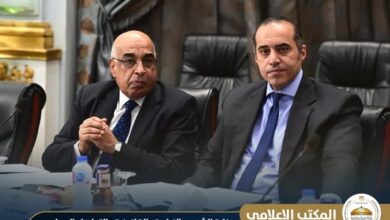 المستشار محمود فوزي يحضر اجتماع اللجنة العامة بمجلس النواب