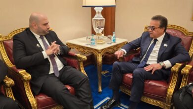 تعزيز الشراكة الصحية بين مصر ولبنان على هامش القمة العالمية للصحة النفسية بالدوحة